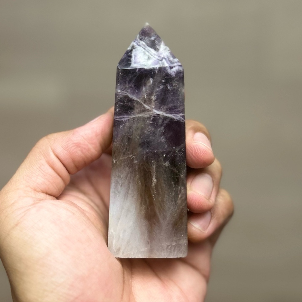 Purple Dream Amethyst Tower, 3.5”in Length